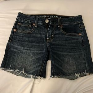 American Eagle Outfitters Super Stretch Denim Shorts, US Size 0